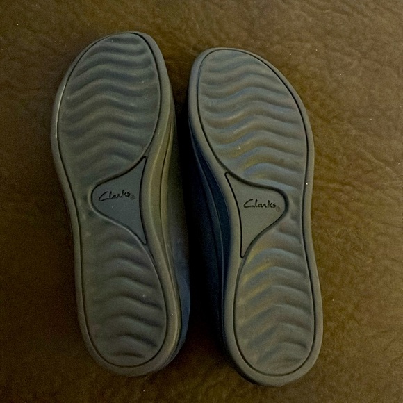 Clarks Cloudsteppers Shoes Women’s Size 7 Blue Flats Slip On - Picture 6 of 6